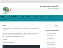 Tablet Screenshot of jrk-altoetting.de
